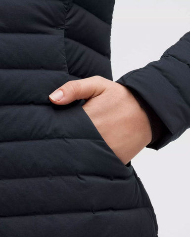 Water-Resistant Pack It Down Long Jacket
