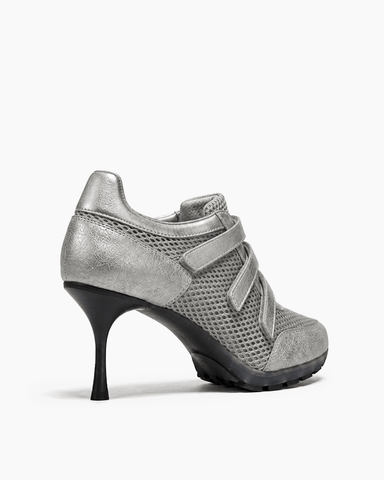 (Pre-sale) Breathable Mesh Triple-Strap Sneaker Heels
