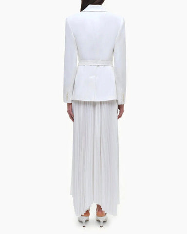 (Pre-sale) Classic Crepe Combo Blazer Dress