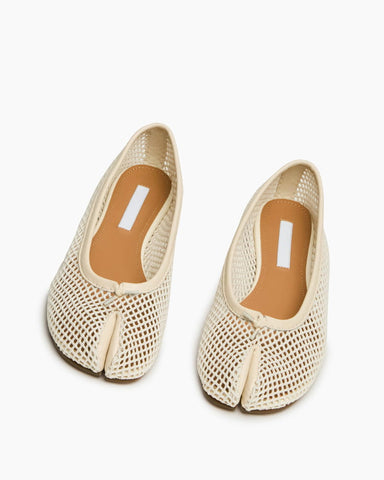 (Pre-sale) Women’s Mesh Split-Toe Ballet Flats