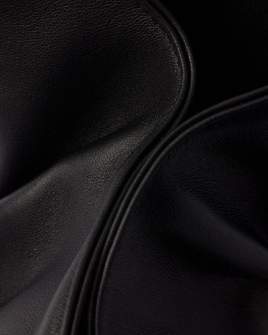 Small Soft Nappa Leather Bag with Buckle Detail