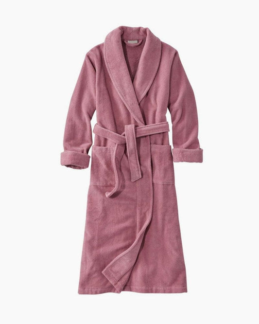 Women's Soft Plush Terry Bathrobe