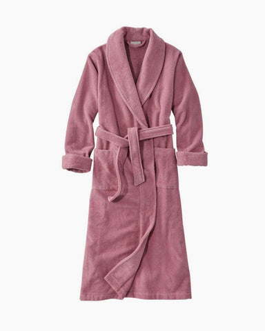 Women's Soft Plush Terry Bathrobe