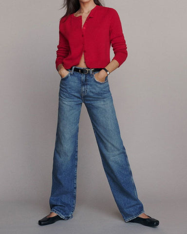 Women’s Long Sleeve Knit Button-Down Cardigan