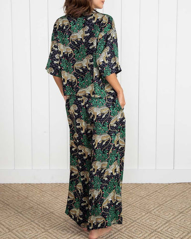 Women's Leopard Print Pajama Sets