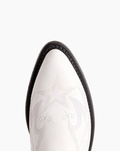 Women's Star Embellished Leather Western Boot