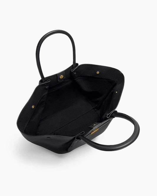 Women's New York Belted Leather Tote Bag