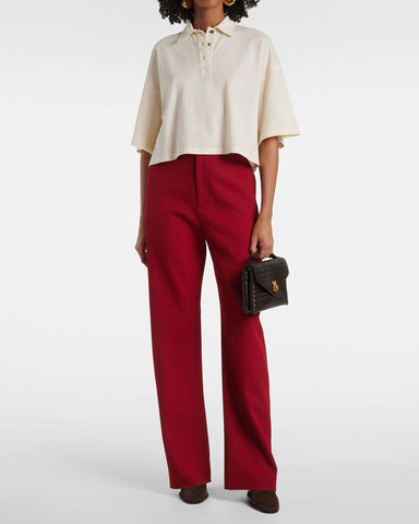 Intrecciato Leather Top Handle Bag with Knot Lock