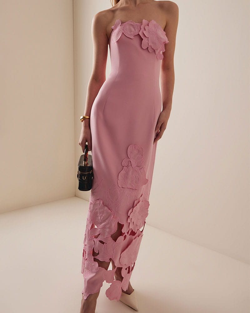 Romantic-Garden-Wedding-Lace-Midi-Dress-2