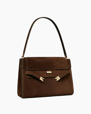 Boxy Top Handle Handbag Adjustable Strap