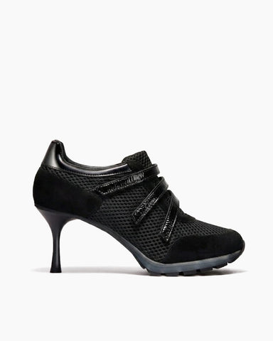 (Pre-sale) Breathable Mesh Triple-Strap Sneaker Heels