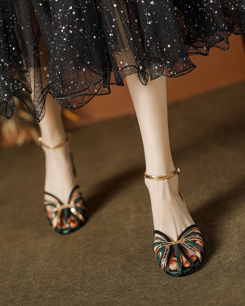 Vintage-Garden-Party-Leather-Block-Heel-Sandals-15