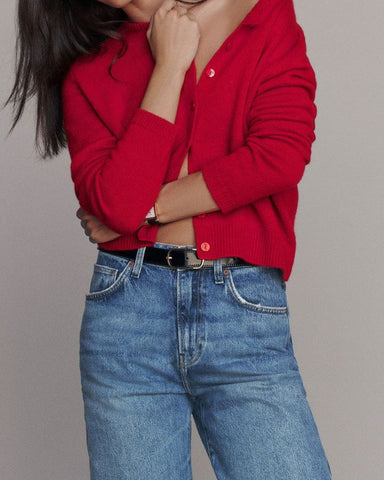 Women’s Long Sleeve Knit Button-Down Cardigan