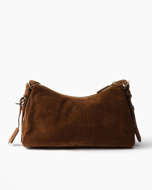 womens-travel-outfit-comfortable-suede-shoulder-bag