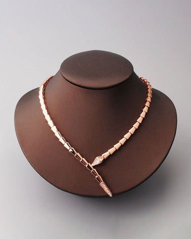 Women's Serpenti Viper Diamond Necklace