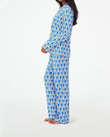 Monkey Polo Pajamas Long Style