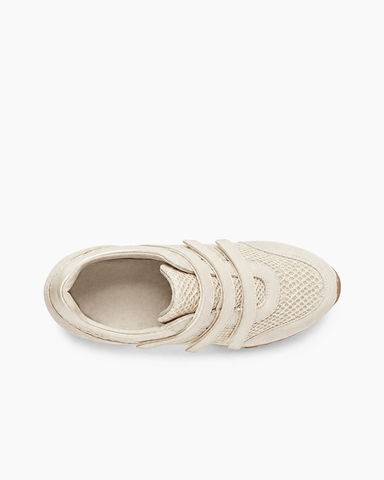 (Pre-sale) Breathable Mesh Triple-Strap Sneaker Heels