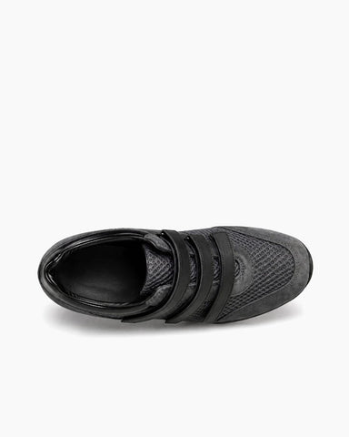 (Pre-sale) Breathable Mesh Triple-Strap Sneaker Heels