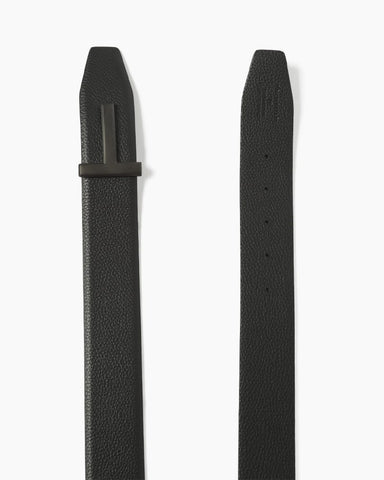 Classic Daily Wear T-Buckle Reversible Leather Belt