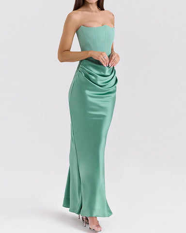 Women's Timeless Elegant Corset Maxi Gown