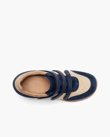 (Pre-sale) Breathable Mesh Triple-Strap Sneaker Heels