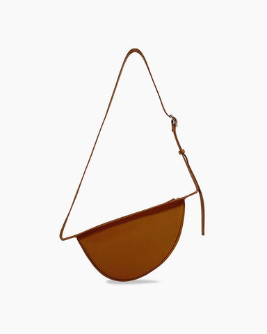 Small Leather Slouchy Banana Bag