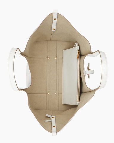 T Timeless Leather Tote Bag for Everyday Use