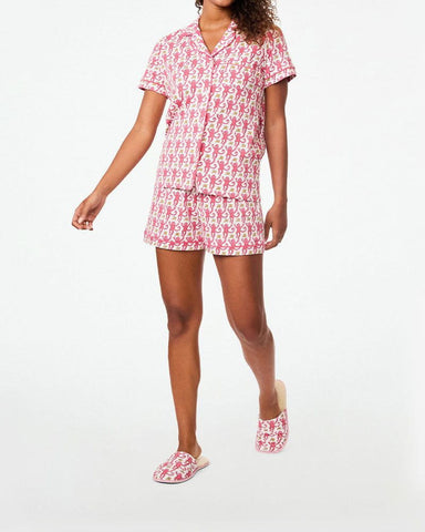 Monkey Polo Pajamas Short Style