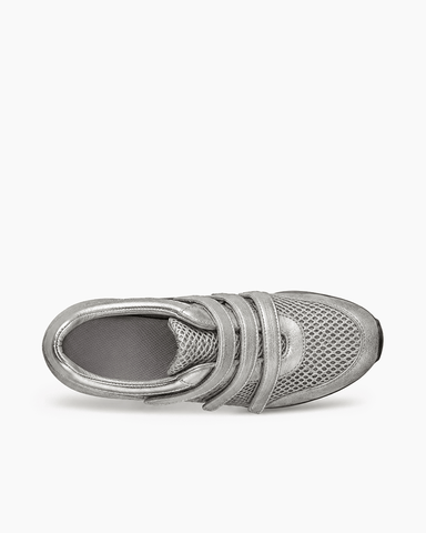 (Pre-sale) Breathable Mesh Triple-Strap Sneaker Heels