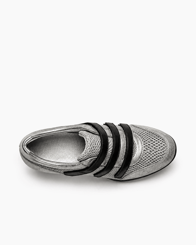 (Pre-sale) Breathable Mesh Triple-Strap Sneaker Heels