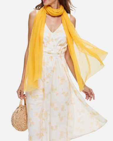 Lightweight Cashmere Travel Scarf