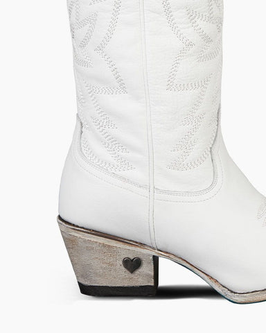 Smokeshow Leather Embroidered Cowboy Boots