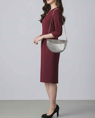 Urban-Travel-Half-Moon-PVC-Shoulder-Crossbody-9