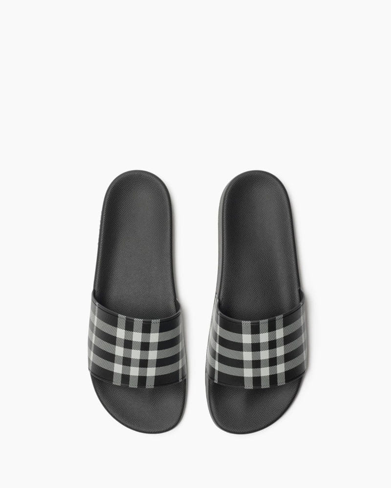 mens-poolside-leisure-iconic-check-rubber-slides