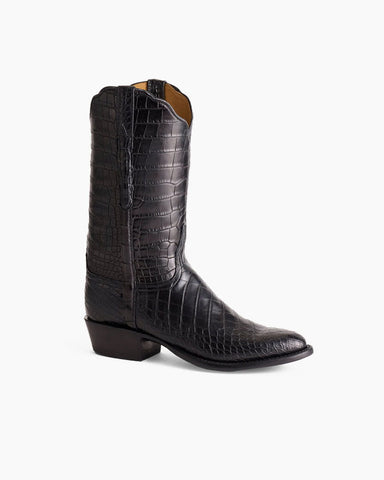 Men‘s Artisan Crocodile Pattern Western Boot