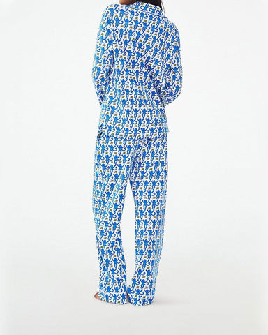 Monkey Polo Pajamas Long Style