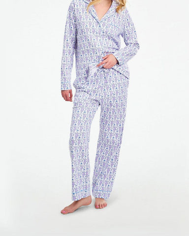 Monkey Polo Pajamas Long Style