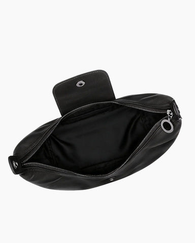 Women's Sophisticated Small Leather Carryall Bag