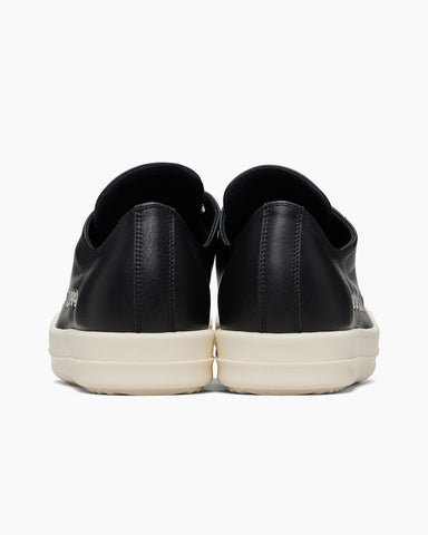 Men's Leather Cap Toe Platform Lace-Up Sneakers