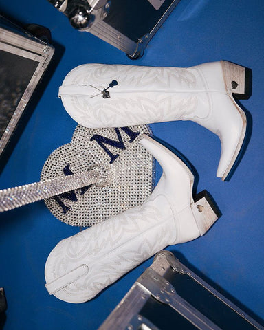Smokeshow Leather Embroidered Cowboy Boots