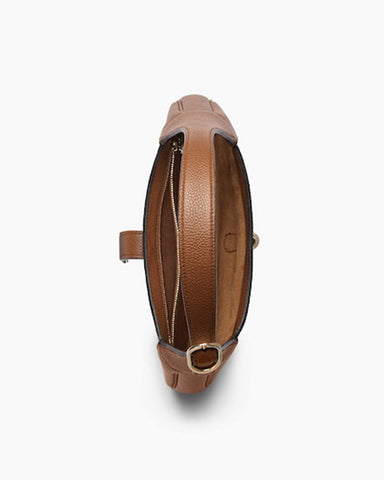 Medium Hobo Bag Brown Leather