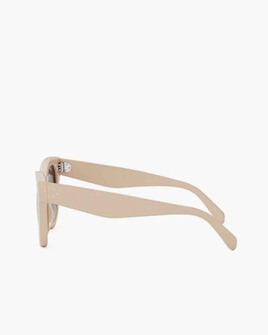 Women’s Glossy Round Polarized Sunglasses