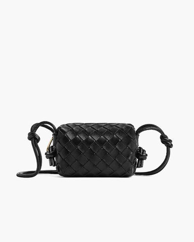 Small Green Crossbody Purse Zip Closure