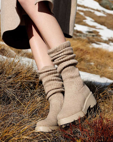 pre-salewomens-winter-outdoor-chunky-wool-platform-knee-high-boot