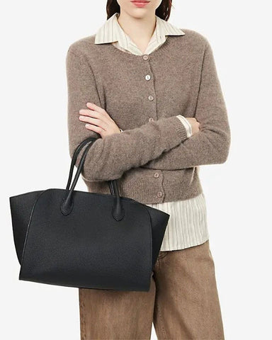 Marlo12 Genuine Leather Tote Bag