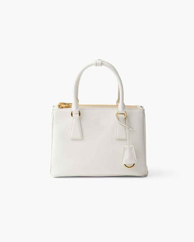 Black Double Zip Shoulder Handbag with Gold Hardware & Strap