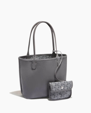 (Pre-sale) Mini Structured Leather Tote Bag