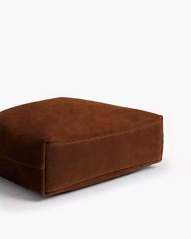 Women's Suede Warm Brown Shoulder Bag