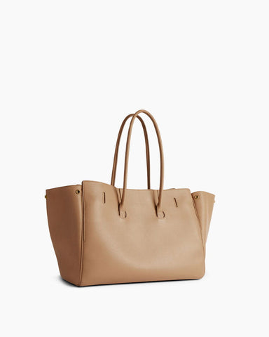 Medium Bel Air Carry All Bag - Black Smooth Leather