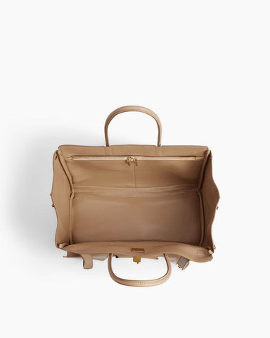 Medium Bel Air Carry All Bag - Black Smooth Leather